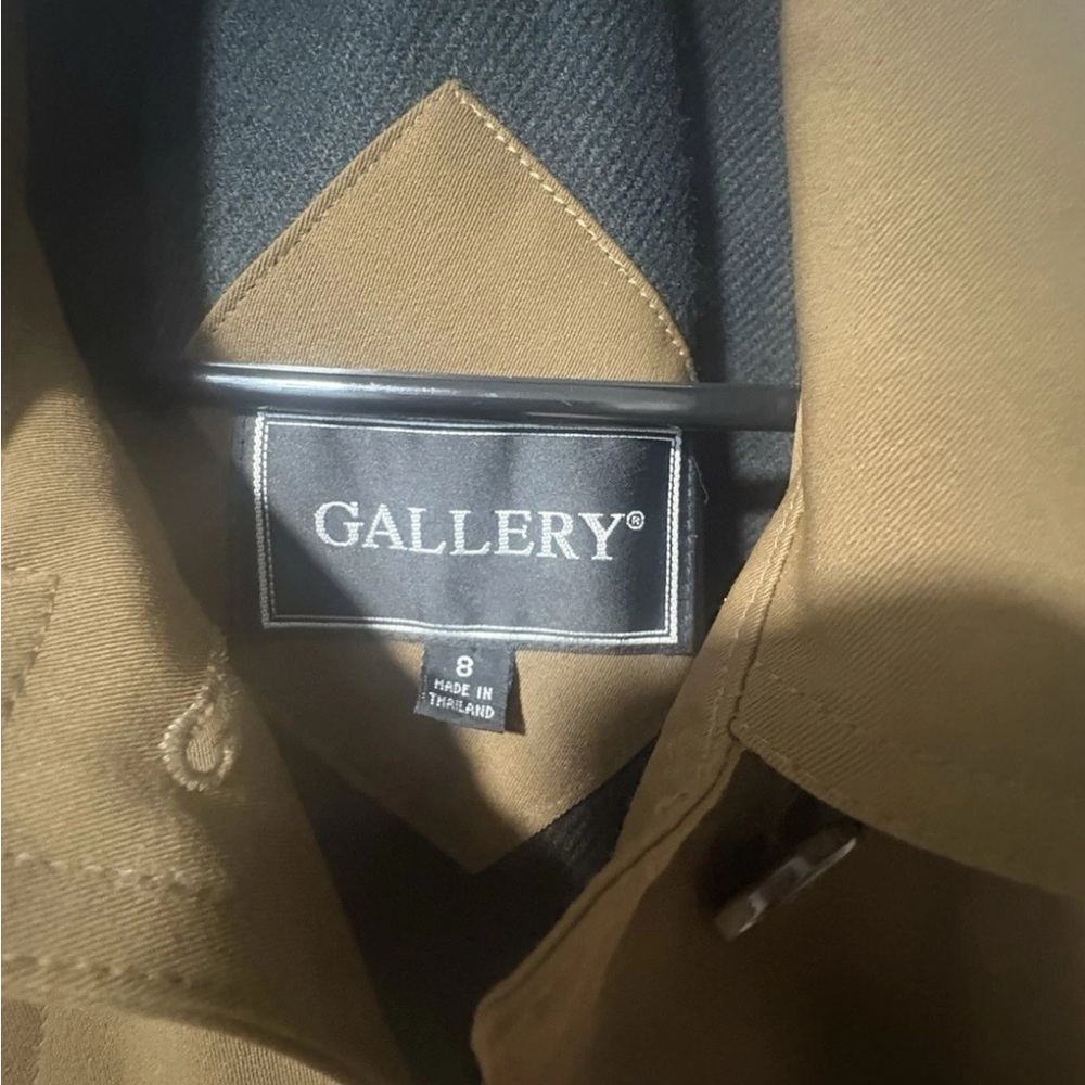 Gallery Camel Trench Coat - Picture 4 of 10
